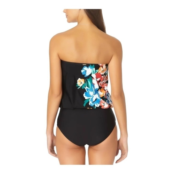 Anne Cole Summer Bunches Tunnel Blouson One
Piece Swimsuit NWT - Picture 2 of 6